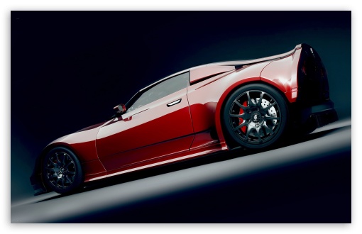 Red Supercar HD wallpaper for Wide 16:10 Widescreen WHXGA WQXGA WUXGA WXGA ;