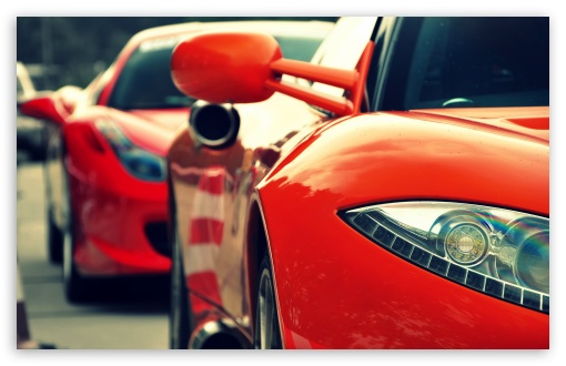 Red Supercars wallpaper for Wide 16:10 Widescreen WHXGA WQXGA WUXGA WXGA ;