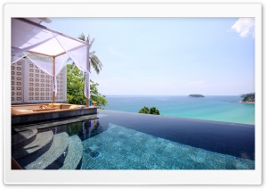 Resort Pool HD Wide Wallpaper for Widescreen