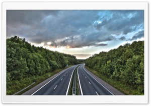 Road HDR HD Wide Wallpaper for Widescreen