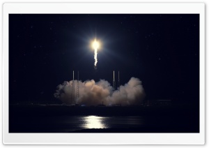 Rocket Flies HD Wide Wallpaper for Widescreen