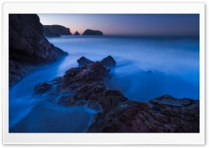 Rodeo Beach, Long Exposure HD Wide Wallpaper for Widescreen