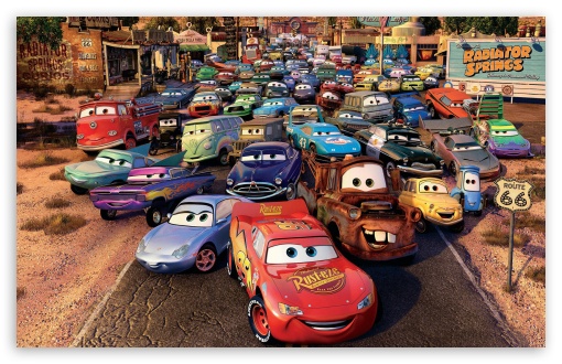 6 Route 66 Cars Movie HD