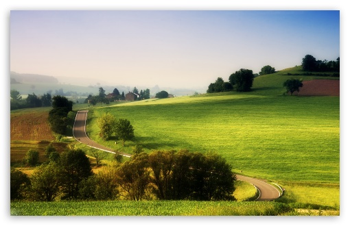 Rural Landscape HD wallpaper for Wide 16:10 Widescreen WHXGA WQXGA WUXGA WXGA ;