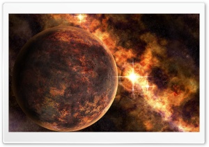 Rusted Planet HD Wide Wallpaper for Widescreen