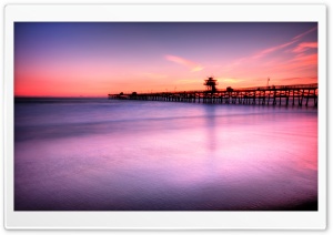 San Clemente Pier HD Wide Wallpaper for Widescreen