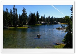 Sand Ridge Lake - Truckee, CA HD Wide Wallpaper for Widescreen