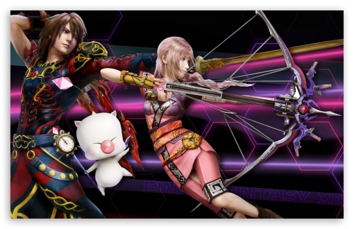 Serah and Noel HD wallpaper for HD 16:9 High Definition WQHD QWXGA 1080p 900p 720p QHD nHD ;