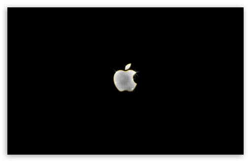 apple logo wallpaper. Shiny Apple Logo wallpaper for