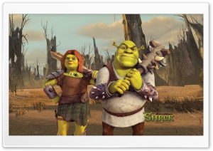 Shrek And Fiona, Shrek The Final Chapter HD Wide Wallpaper for Widescreen