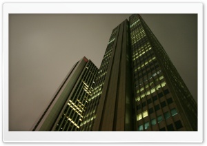 Skyscrapers At Night HD Wide Wallpaper for Widescreen