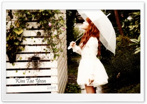 SNSD Kim TaeYeon HD Wide Wallpaper for Widescreen