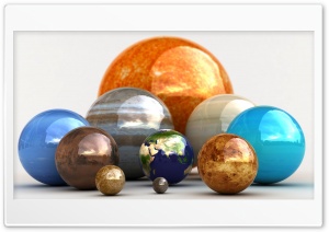 Solar System Planets HD Wide Wallpaper for Widescreen