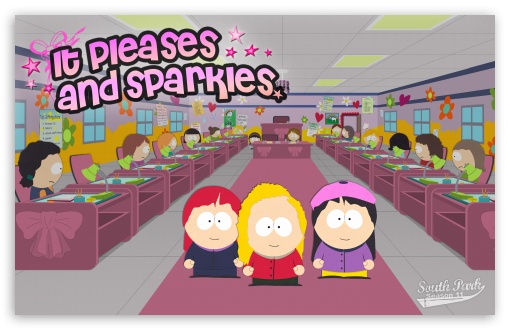 South Park - Please And Sparkles wallpaper for Wide 16:10 5:3 Widescreen WHXGA WQXGA WUXGA WXGA WGA ; Other 3:2 DVGA HVGA HQVGA devices ( Apple PowerBook G4 iPhone 4 3G 3GS iPod Touch ) ; Mobile WVGA iPhone - WVGA WQVGA Smartphone ( HTC Samsung Sony Ericsson LG Vertu MIO ) HVGA Smartphone ( Apple iPhone iPod BlackBerry HTC Samsung Nokia ) ;
