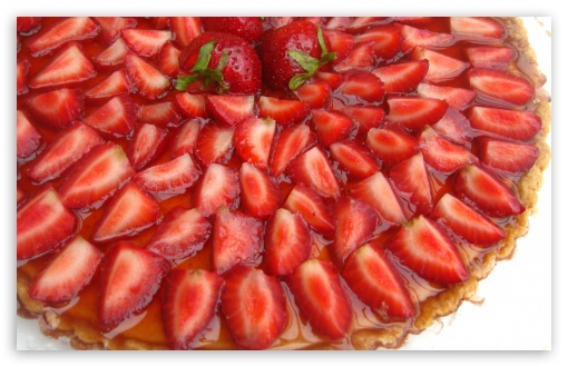 Strawberry Pie HD wallpaper for Wide 16:10 Widescreen WHXGA WQXGA WUXGA WXGA ;