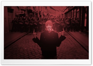 Street Riots HD Wide Wallpaper for Widescreen