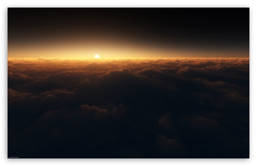 Sun Above The Clouds HD wallpaper for Wide 16:10 Widescreen WHXGA WQXGA WUXGA WXGA ;