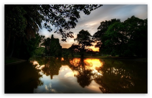 Sunset Reflection On Water HD wallpaper for Wide 16:10 Widescreen WHXGA WQXGA WUXGA WXGA ;