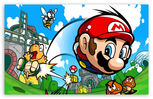 Super Mario HD wallpaper for Wide 16:10 Widescreen WHXGA WQXGA WUXGA WXGA ;