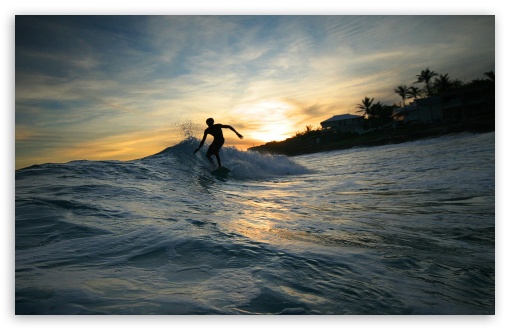 surfer wallpaper. Surfer Silhouette wallpaper