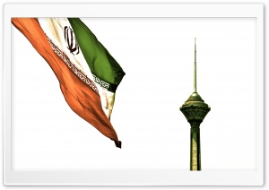 Tehran Milad Tower HD Wide Wallpaper for Widescreen