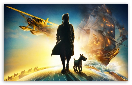 The Adventures of Tintin (2011) HD wallpaper for Wide 16:10 Widescreen WHXGA WQXGA WUXGA WXGA ;