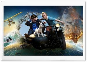 The Adventures of Tintin: The Secret of the Unicorn HD Wide Wallpaper for Widescreen