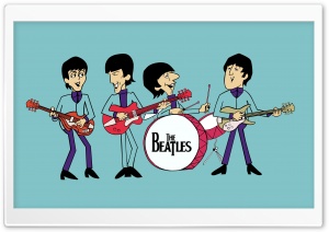 The Beatles Cartoon wallpaper