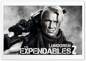 The Expendables 2 - Dolph Lundgren HD Wide Wallpaper for Widescreen