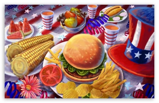 american independence day wallpaper. The Great American Hamburger