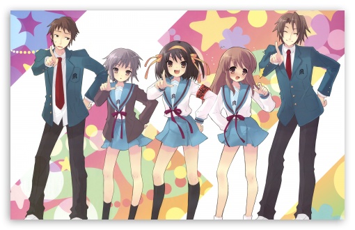 The Melancholy Of Haruhi Suzumiya II wallpaper for Wide 16:10 Widescreen WHXGA WQXGA WUXGA WXGA ;