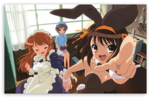 The Melancholy Of Haruhi Suzumiya III wallpaper for Wide 16:10 Widescreen WHXGA WQXGA WUXGA WXGA ;