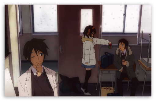 The Melancholy Of Haruhi Suzumiya IV wallpaper for Wide 16:10 Widescreen WHXGA WQXGA WUXGA WXGA ;