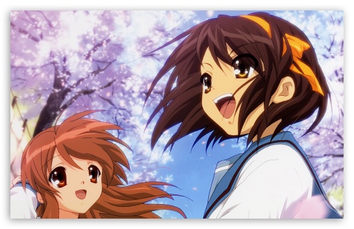 The Melancholy Of Haruhi Suzumiya IX wallpaper for Wide 16:10 Widescreen WHXGA WQXGA WUXGA WXGA ;