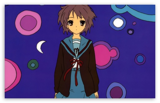 The Melancholy Of Haruhi Suzumiya Nagato Yuki wallpaper for Wide 16:10 Widescreen WHXGA WQXGA WUXGA WXGA ;