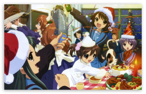 The Melancholy of Haruhi Suzumiya V wallpaper for Wide 16:10 Widescreen WHXGA WQXGA WUXGA WXGA ;