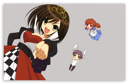 The Melancholy of Haruhi Suzumiya VII wallpaper for Wide 16:10 Widescreen WHXGA WQXGA WUXGA WXGA ;