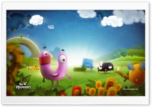 The Moonsters Game HD Wide Wallpaper for Widescreen