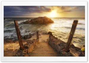 The Sutro Baths Ruins HD Wide Wallpaper for Widescreen