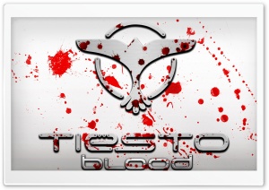 Tiesto Blood HD Wide Wallpaper for Widescreen