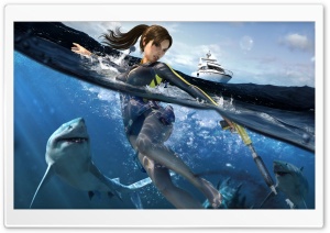 Tomb Raider Underworld HD Wide Wallpaper for Widescreen