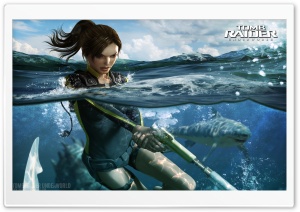 Tomb Raider Underworld HD Wide Wallpaper for Widescreen