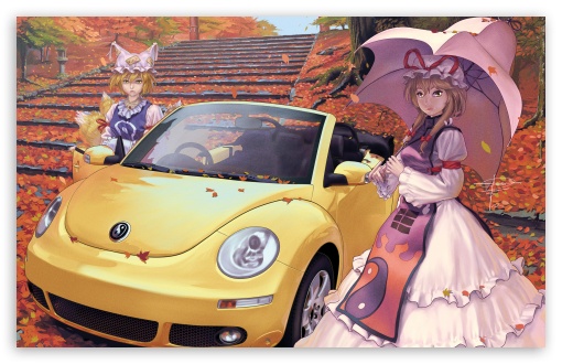 Touhou Anime III wallpaper for Wide 16:10 Widescreen WHXGA WQXGA WUXGA WXGA ;