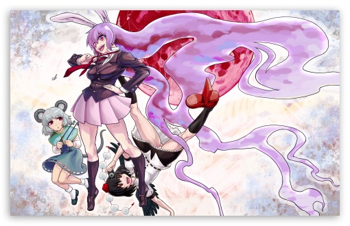Touhou Anime IV wallpaper for Wide 16:10 Widescreen WHXGA WQXGA WUXGA WXGA ;