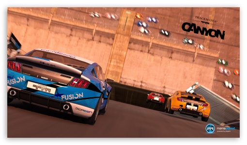 TrackMania 2 Canyon wallpaper for HD 16:9 High Definition WQHD QWXGA 1080p 900p 720p QHD nHD ;