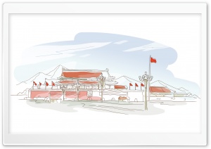 Travel Illustrations 13 HD Wide Wallpaper for Widescreen