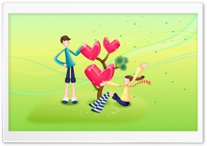 Tree Of Love HD Wide Wallpaper for Widescreen