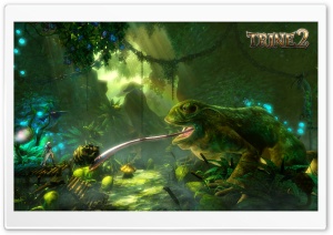 Trine 2   Frog Screenshot HD Wide Wallpaper for Widescreen