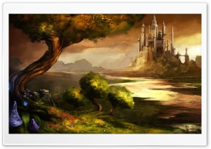 Trine 2 Concept Art HD Wide Wallpaper for Widescreen