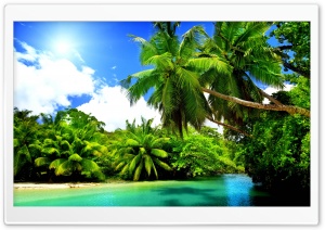 Tropical Island HD Wide Wallpaper for Widescreen